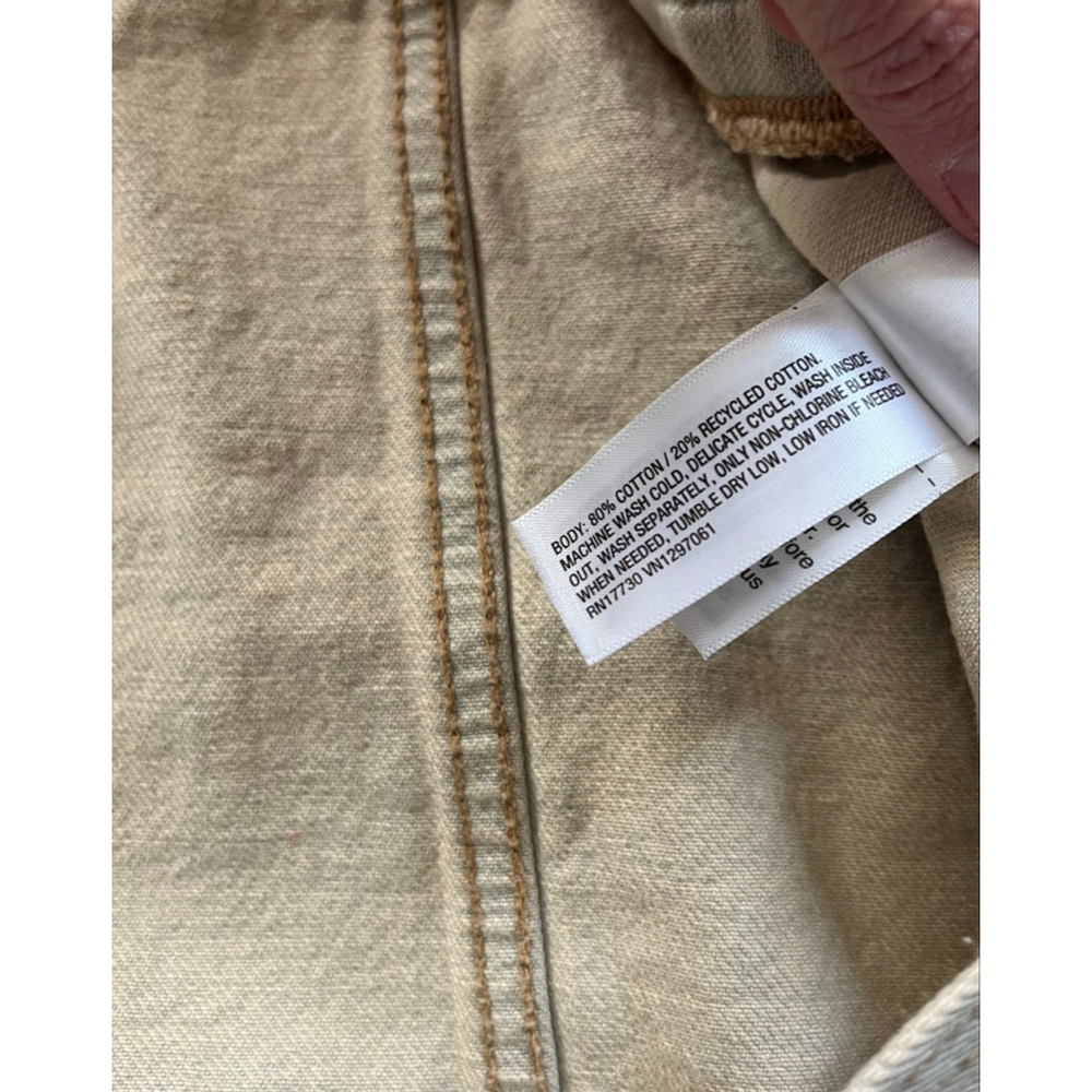 Universal Thread NWT cinched waist denim jacket vintage wash XL - Picture 11 of 11